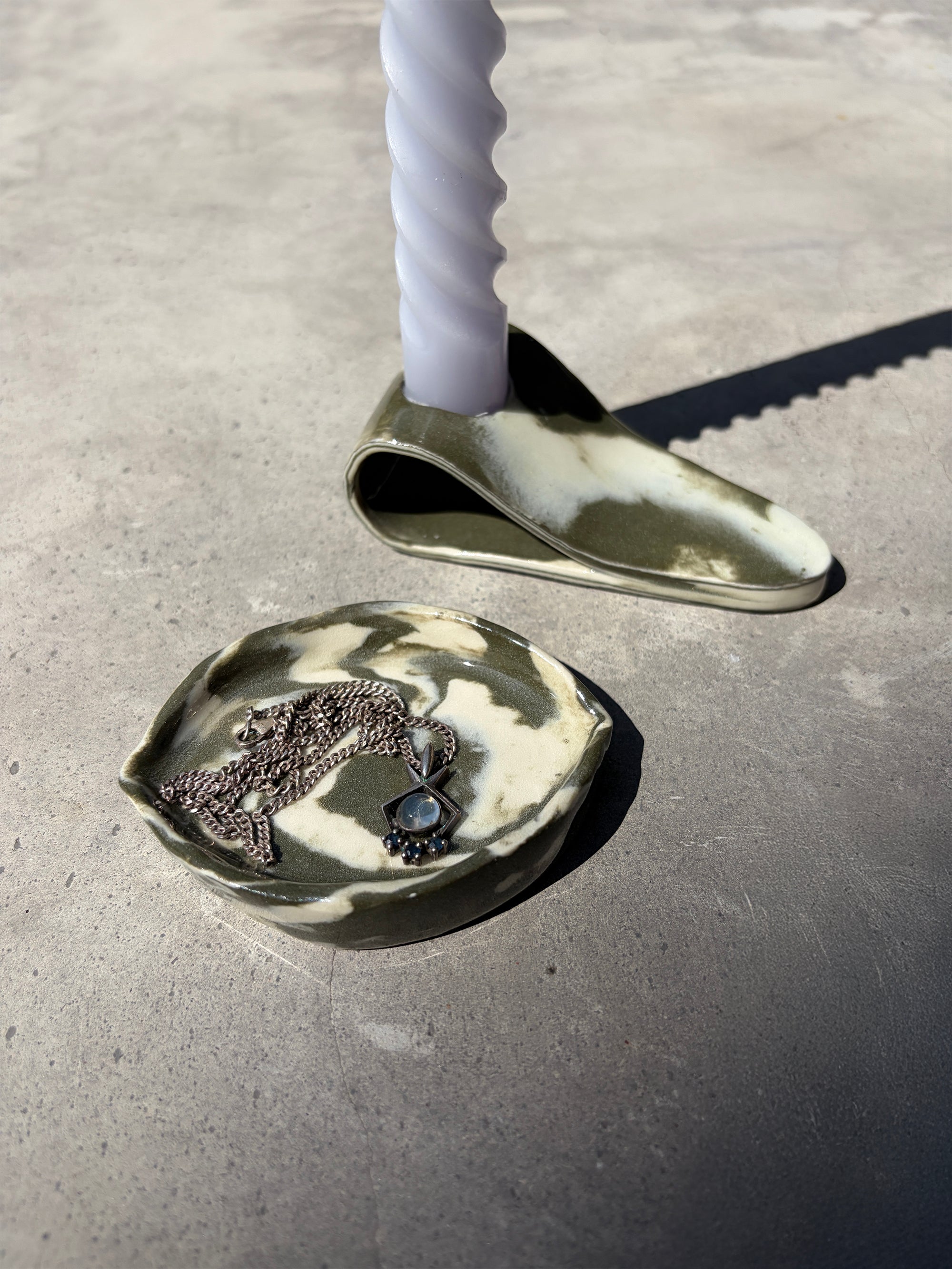 Trinket & Candle Holder Set